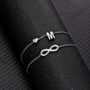Boho A-Z Initial Chain Anklet