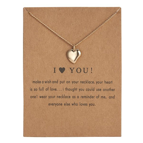 Cute Alloy Karma, Sun, Star, Butterfly, Heart, Luck, Balance, Spiritual Pendant Necklaces