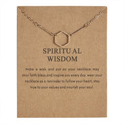 Cute Alloy Karma, Sun, Star, Butterfly, Heart, Luck, Balance, Spiritual Pendant Necklaces