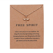Cute Alloy Karma, Sun, Star, Butterfly, Heart, Luck, Balance, Spiritual Pendant Necklaces