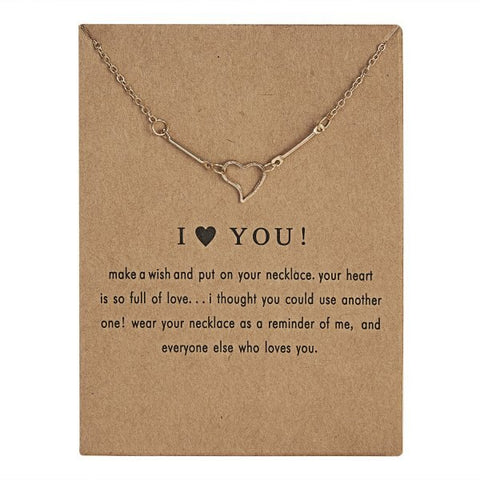 Cute Alloy Karma, Sun, Star, Butterfly, Heart, Luck, Balance, Spiritual Pendant Necklaces