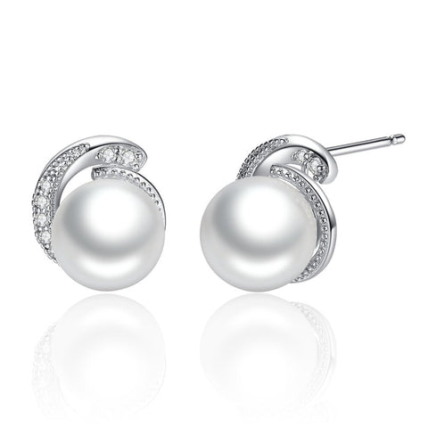 100% 925 Sterling Silver Various Classic Stud Earrings