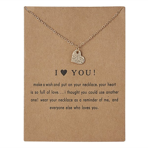 Cute Alloy Karma, Sun, Star, Butterfly, Heart, Luck, Balance, Spiritual Pendant Necklaces