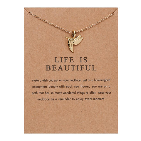 Cute Alloy Karma, Sun, Star, Butterfly, Heart, Luck, Balance, Spiritual Pendant Necklaces