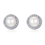 100% 925 Sterling Silver Various Classic Stud Earrings