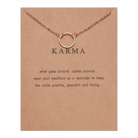 Cute Alloy Karma, Sun, Star, Butterfly, Heart, Luck, Balance, Spiritual Pendant Necklaces