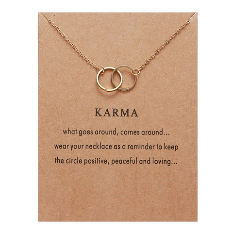 Cute Alloy Karma, Sun, Star, Butterfly, Heart, Luck, Balance, Spiritual Pendant Necklaces
