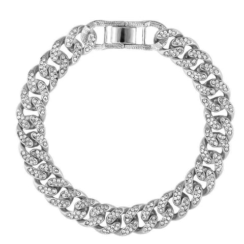 Chunky Chain Rhinestone  Anklet