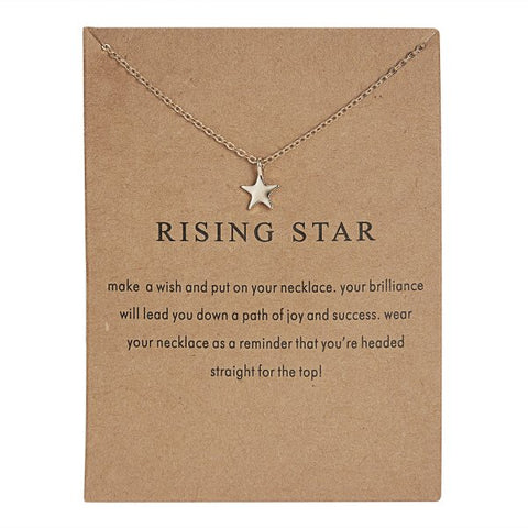 Cute Alloy Karma, Sun, Star, Butterfly, Heart, Luck, Balance, Spiritual Pendant Necklaces
