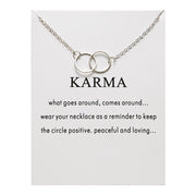 Cute Alloy Karma, Sun, Star, Butterfly, Heart, Luck, Balance, Spiritual Pendant Necklaces