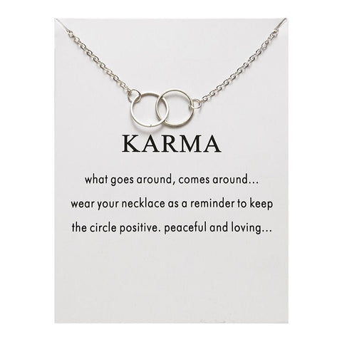Cute Alloy Karma, Sun, Star, Butterfly, Heart, Luck, Balance, Spiritual Pendant Necklaces