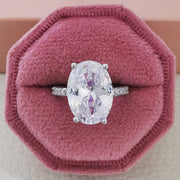 Luxurious & Unique Oval Fashion Engagement Ring