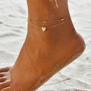 Gold Ankle Bracelet - Ankle Bracelet | All Ice On Me
