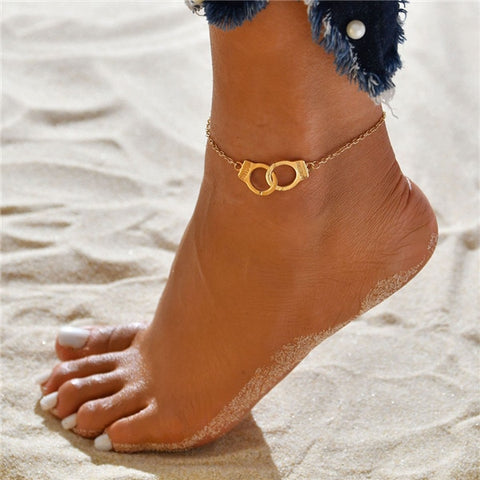 Gold Ankle Bracelet - Ankle Bracelet | All Ice On Me