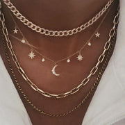 Sun, Stars, Moon & other various Bohemian Cute Necklaces