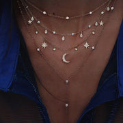 Sun, Stars, Moon & other various Bohemian Cute Necklaces