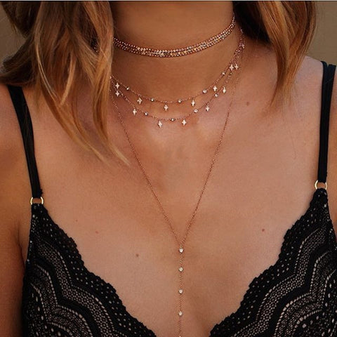 Sun, Stars, Moon & other various Bohemian Cute Necklaces