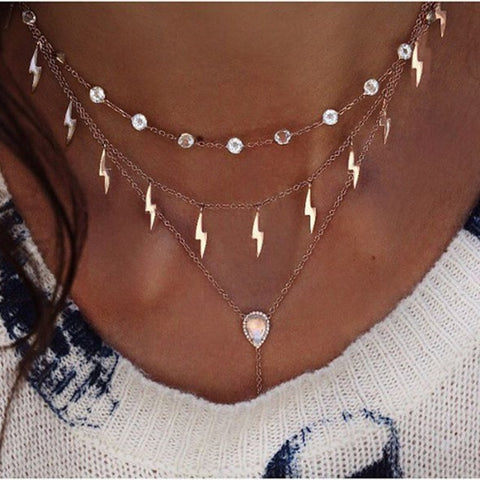 Sun, Stars, Moon & other various Bohemian Cute Necklaces