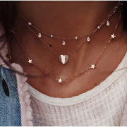 Sun, Stars, Moon & other various Bohemian Cute Necklaces