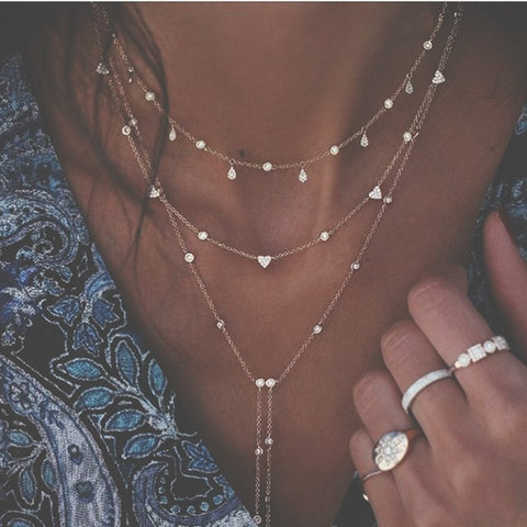 Sun, Stars, Moon & other various Bohemian Cute Necklaces