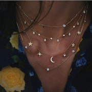 Sun, Stars, Moon & other various Bohemian Cute Necklaces