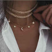 Sun, Stars, Moon & other various Bohemian Cute Necklaces