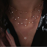 Sun, Stars, Moon & other various Bohemian Cute Necklaces