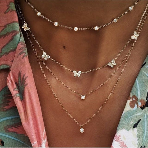 Sun, Stars, Moon & other various Bohemian Cute Necklaces